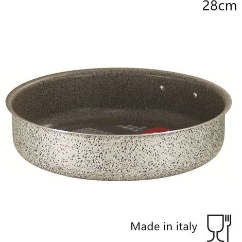 TrAdE Shop Traesio - Tortiera In Alluminio Antiaderente Antigraffio ø16-20-24-28cm Stampo Per Torte Dolci -    -diametro 28cm   -