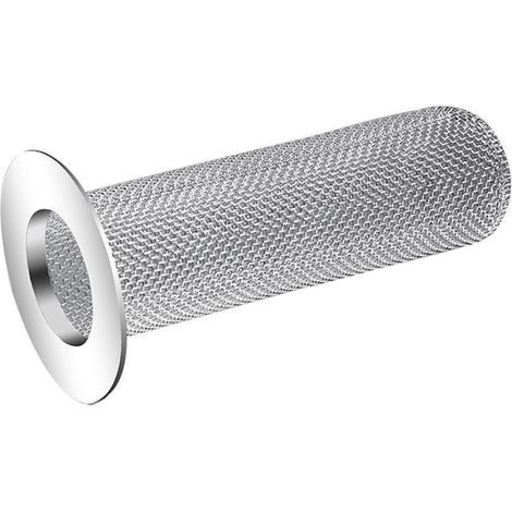 Crépine de lavabo profonde à mailles fines en acier inoxydable 304, filtre anti-cheveux pour bonde de sol, modèle long et petit (1/5)