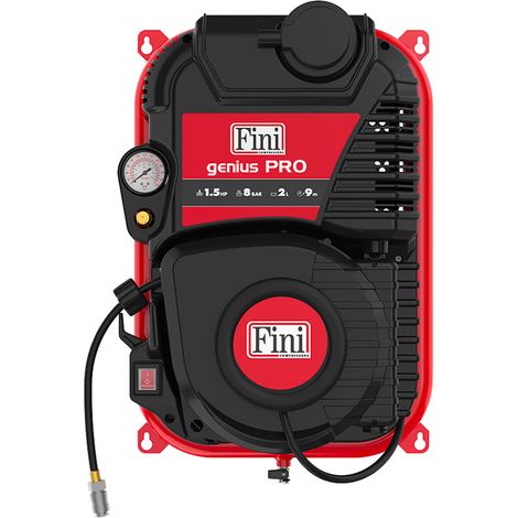 Fini Genius Pro 230/50 Luftkompressor mit Haspel