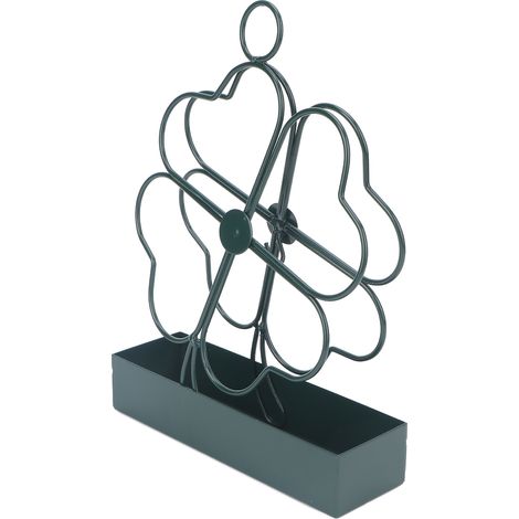 Porte-encens en forme de trèfle à quatre feuilles, porte-encens en bois de santal, porte-spirale anti-moustiques, porte-spirale anti-moustiques, porte-encens, cendrier. (1/5)