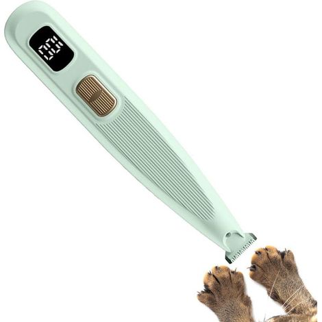 Hundehaarschneidemaschine – kabellos, LCD-Bildschirm, 2 Geschwindigkeiten, für langes und kurzes Fell, Katzen, Hunde, Welpen, Haustiere usw. (1/5)