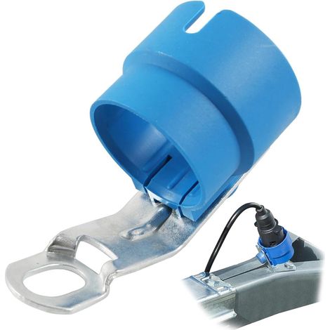 Anhängersteckdosenhalter, für 7-polige 13-polige Anhängersteckerhalter, wetterfester Anhängersteckerhalter, mit Metallmontageplatte (1/5)