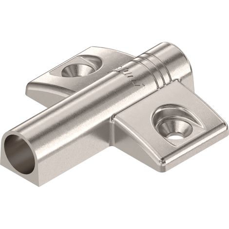 Blum Kreuzadapterplatte 37/32 f.Spax3, 5o.4mm Zink Vernickelt