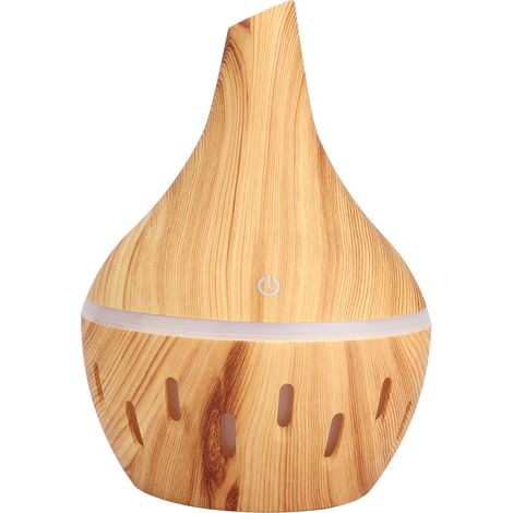 Mini humidificateur d'air USB 300 ml avec diffuseur d'huiles essentielles et 7 lumières LED changeantes pour la chambre (1/5)