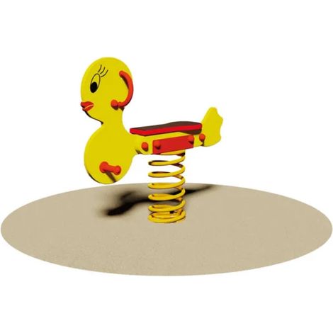 Gioco a molla Pulcino 868 multistrato okoum&eacute H55cm EN 1176 bambini 3-8 anni