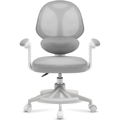 Fauteuil pivotant gris Junior 4.5 (1/4)