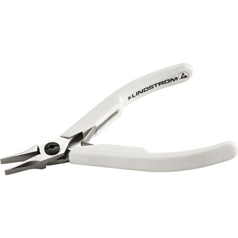Lindström 7490 Anti-Static (ESD) Flat Nose Pliers, Straight, 120 mm, Made of Steel (1/3)