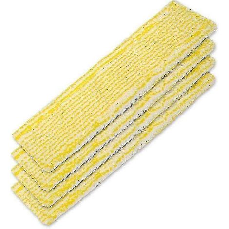 Lot de 4 chiffons en microfibre pour nettoyeurs de vitres Kärcher WV 2 Plus N, WV 2 Premium, WV 5 Plus N, WV 5 Premium et WV 6 Plus. (1/4)
