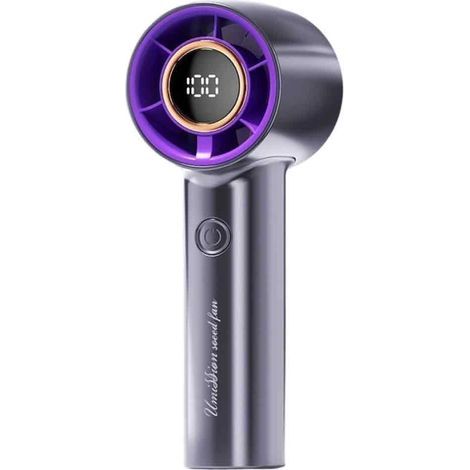 Ventilateur de poche pliable et silencieux, mini-ventilateur de bureau, facile à transporter et de grande taille, idéal pour l'été. (1/5)