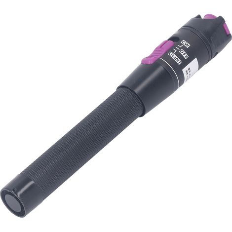 Détecteur de Fautes Visuel Portable 30km, VFL avec Adaptateurs FC/LC, Stylo de Test Fibre Optique Lumière Rouge (1/5)