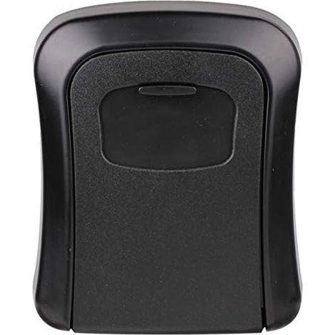 Boite A Clefs,Placards à CléS Site extérieure Décoration Cat Eyes Coffre-Fort Anti-Theb Mot de Passe Toux de la Touche Wall Accrocher Décoration Mot de Passe Lock (Size : Black)