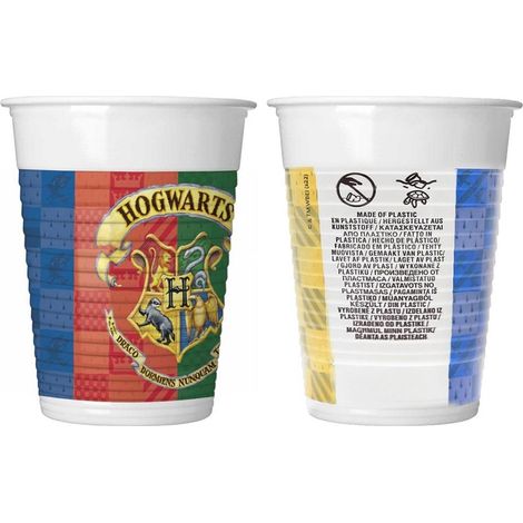 Harry Potter MIX Plastikbecher 200 ml, 8 Stück