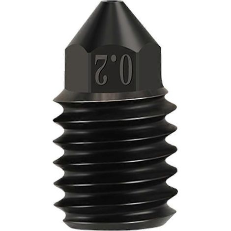 Düse aus gehärtetem Stahl 0,2/0,4/0,6/0,8 mm für X1C/P1P 3D-Drucker, Druckkopf, Präzisionsersatzteil, hohe Festigkeit, filamentkompatibel.