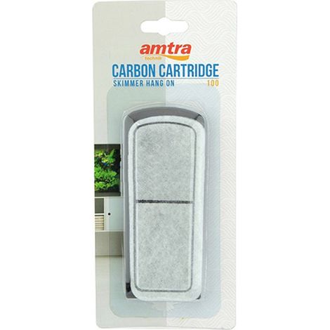 Ricambio cartuccia carbone per Amtra Skimmer Hang On 100 (1/2)