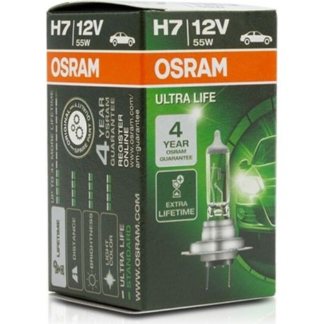 Lumiere halogene H7 64210ULT 55W 12V PX26D (1/2)