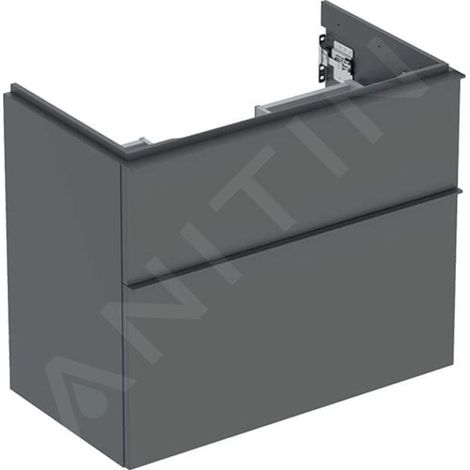 Geberit iCon meuble sous-lavabo, saillie réduite, 74x61,5x41,6 (1/2)