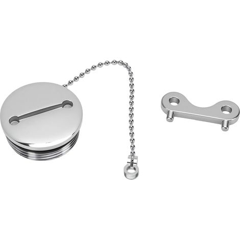 1.5 Inch Fuel Tank Cap with Wrench, 316 Stainless Steel (1/5)