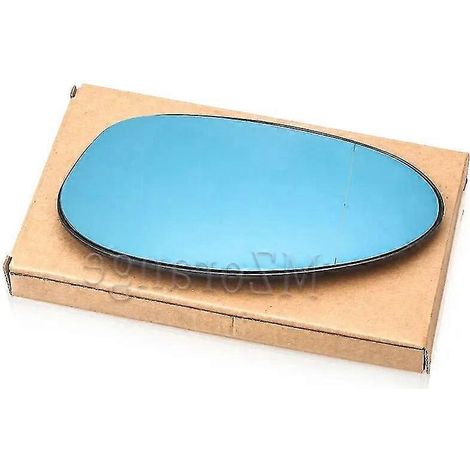 Rétroviseur extérieur chauffant pour BMW E90 (compatible E92, E91, E93, E82, E88, E86, E85, Z4) - Référence : 51167157247 / 51167157246 - Bleu L (1/5)