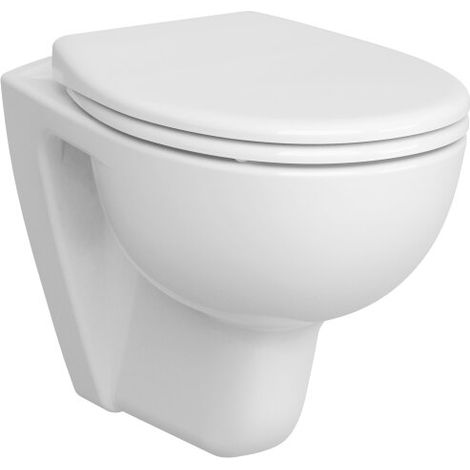 VITRA 7712B003-0075 WC suspendu à chasse profonde Conforma sans bride