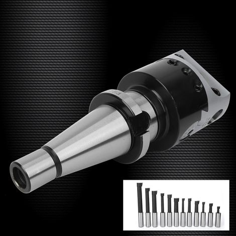 Kit d'outils de fraisage CNC de haute qualité 40CR F1-18, diamètre 75 mm NT40-F1-18-12PCS (1/5)