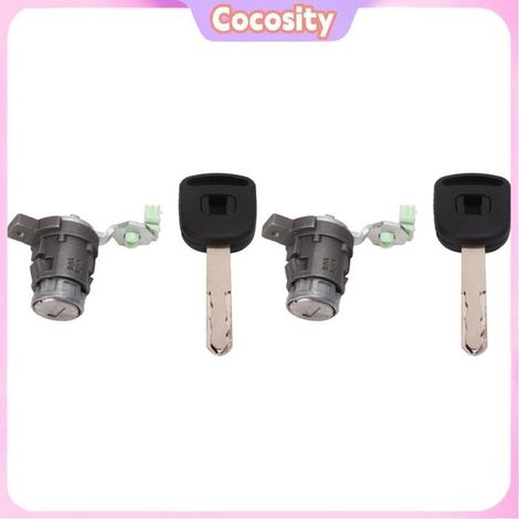 Cylindre de serrure de porte - COCOSITY - CRV - Gauche - Compatible 2002-2006 - Avec clé (1/5)