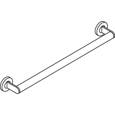 Hewi système 900 900.36.00340 acier inoxydable chromé, longueur 600 mm (1/3)