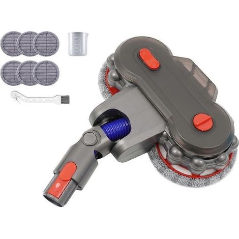 Tête de balai électrique pour aspirateurs V15, V8, V7, V10 et V11, avec réservoir d'eau amovible. (1/5)