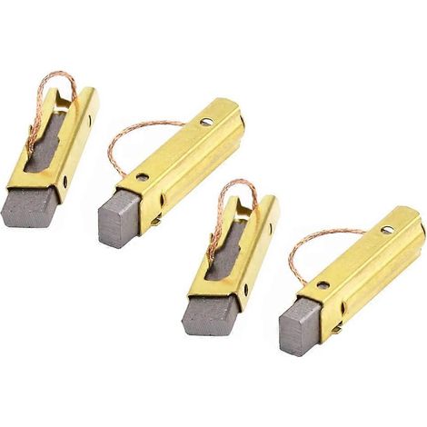 Jeu de 4 balais de charbon 496268 compatibles avec les aspirateurs MIRKA915, CTH48E, CTL26E et CTL36E. (1/5)