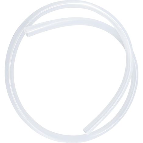 Tuyau en silicone transparent, tuyau de qualité alimentaire, taille 5,0 mm x 8,0 mm, longueur 1,2 m (3,9 pi), épaisseur 1,5 mm, tuyau en caoutchouc silicone flexible pour tuyaux d'air/eau (1/5)