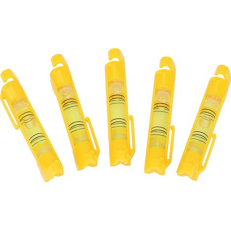 Mini Niveau à Bulle Corde - Lot de 5 : Niveau de Précision pour Alignement Parfait