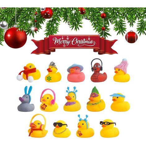 2 Pices Jouets Nol Bote Aveugle Total 48 Pices Jouets, Jouets De Piscine Mignons, Cadeaux Pour Bbs, Fournitures Pour Ftes D'anniversaire, Cadeaux (1/5)