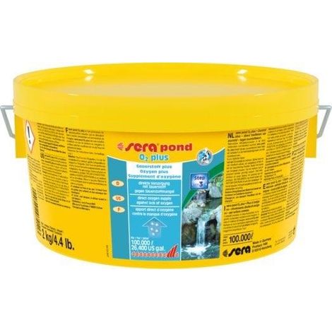 Sera Pond O2 Plus Sauerstoffbehandlung für Teiche 2 kg