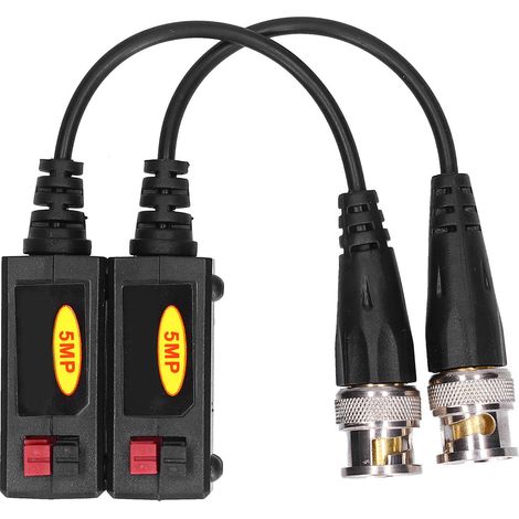 Single-Port-HD-Balun-Transceiver, einfache Installation, hohe Kompatibilität, Ethernet über Koaxialkabel für Videoübertragung (1/5)