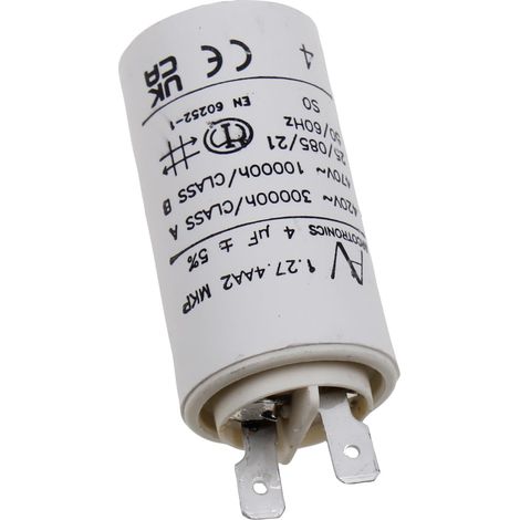Whirlpool - condensateur 4µf - c00963460 - 8054868432628