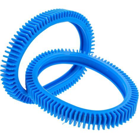 Pneu Cranté avec Ergot pour Robot de Piscine – Roue Arrière Compatible avec Modèles Courants – Adhérence Optimale sur Carrelage et Vinyle