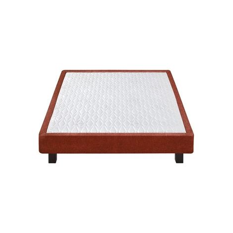 Sommier tapissier Epeda CELEST TERR 2 x 80 x 200 cm rouge zone bassin renforcée PEFC