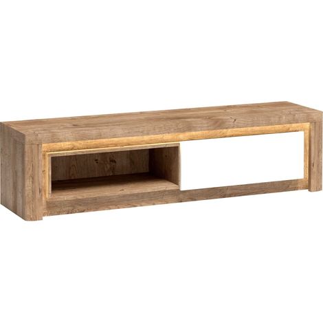 Mueble TV Etrmona 108 , Número de puertas: 0, Número de cajones: 1, 162x42x41cm, LED (1/5)