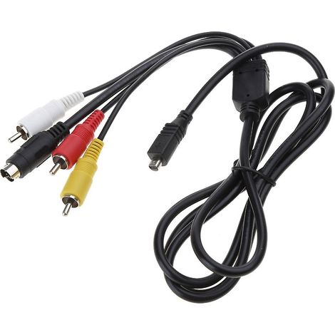 Câble mini USB vers 3 RCA de haute qualité pour caméscope Sony Handycam DCR-DVD, DCR-HC, DCR-SR, DCR-SX, DE (1/5)