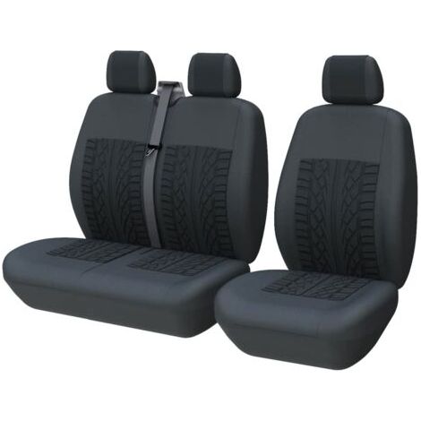 Housses de siège universelles noir – Protection optimale contre salissures et usure – Compatible avec plusieurs modèles de voitures