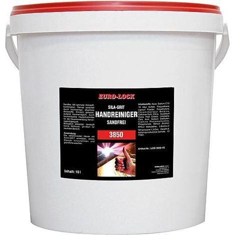 Sila Grit Nettoyant de mains EURO-LOCK LOS 3850 seau 10l