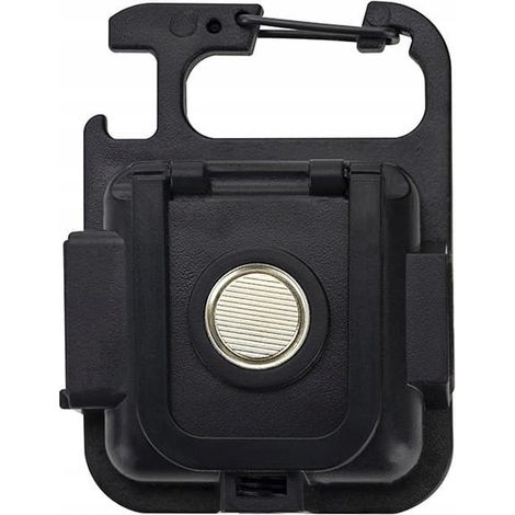 Mini lampe torche LED de poche puissante avec porte-clés, aimant, décapsuleur, support et pied (1/3)