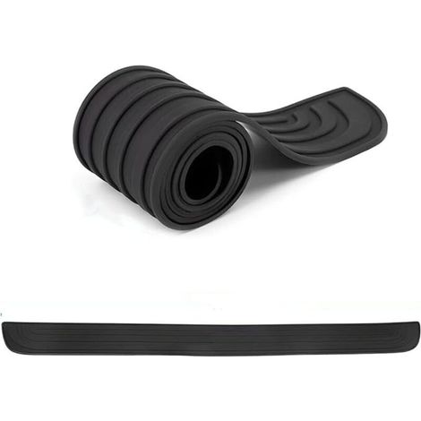 (Black/104x9CM)Car Bumper Protector, Rubber Trunk Door Protector, Scratch Resistant and Non-Slip, Suitable for Most Car Exterior Accessories