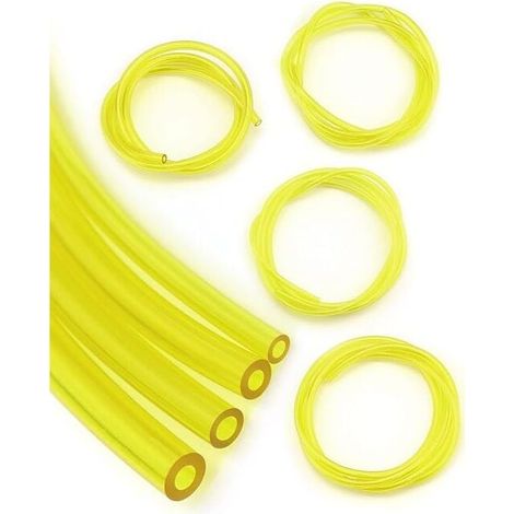 Set of 4 fuel hoses, fuel hose, 2 x 3.5 mm, 2.5 x 5 mm, 3 x 5 mm, 3 x 6 mm for chainsaws, blowers, lawn mower accessories, 1 m MUMU (1/4)