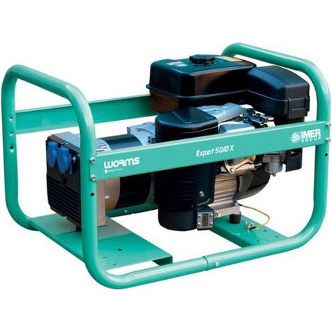 Worms - Groupe électrogène chantier PRO 4.3KW (usage Intensif) moteur Subaru - ACCESS 5010X