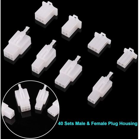 2.8mm Automobile Connecteur Kit 2 3 4 6 Broches Automobile Fil Électrique Connecteurs Kit pour Moto Moto Voiture Camion Scooter Bateaux Électrique Instruments