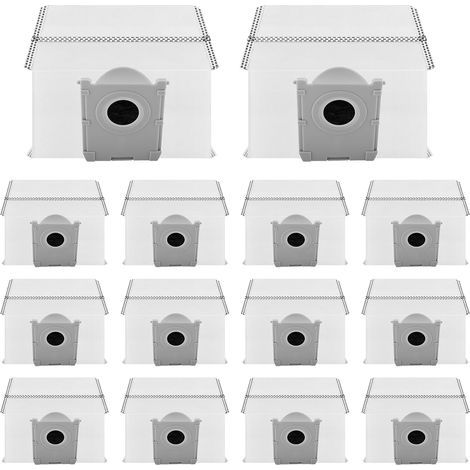 (14 pezzi) Sacchetti di ricambio per la polvere per robot aspirapolvere ECOVACS DEEBOT X8 PRO OMNI/ T80 Omni/ T30C Omni/ X9 Pro Omni/ T50 MAX PRO Omni/ T50 PRO Omni. (1/5)