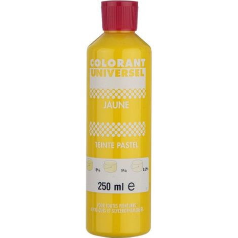 Universal-Lebensmittelfarbe 250 ml Gelb Centrale Brico