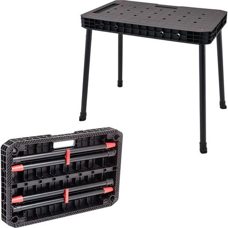 Keter 263263 Ultimate Workbench Table Detachable Legs Fold Flat XMS26WBENCH (1/5)