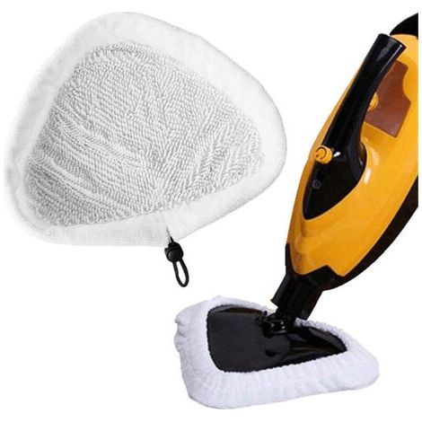 BUNTHAUS 2er-Set – großes, waschbares Mikrofasertuch für H20 Mop X5 Dampfwischer und andere Modelle (1/5)