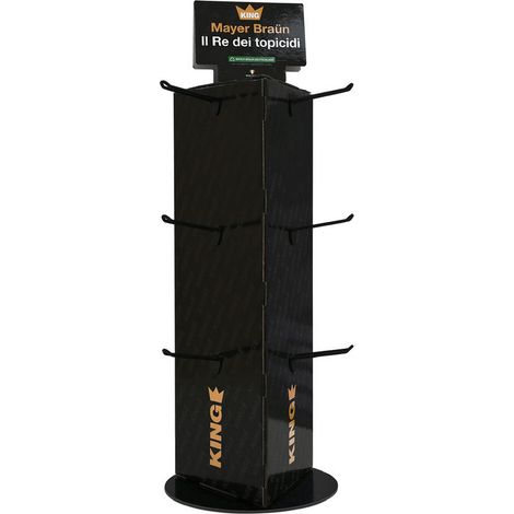 1PZ ESPOSITORE KING fornito vuoto codice 6050001